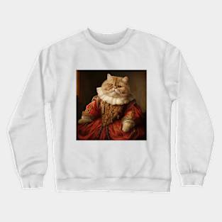 Royal Cat T-Shirt Crewneck Sweatshirt